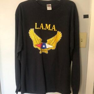 Used: XL Long Sleeve T-Shirt L.A.M.A. Latin American Motorcycle Association